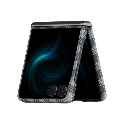 Galaxy Z Flip 7 Case M-safe Charging Feature Plaid Design Benks ArmorAir ArmorVichy Kevlar Cover - 3
