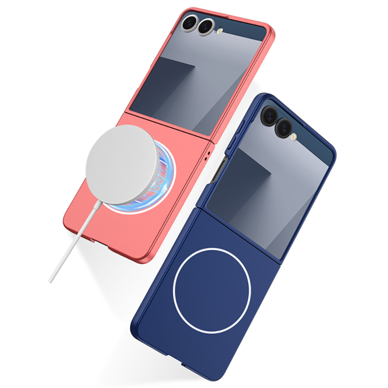 Galaxy Z Flip 7 Case Wireless Charging Zore Kıpta M-safe Cover - 17