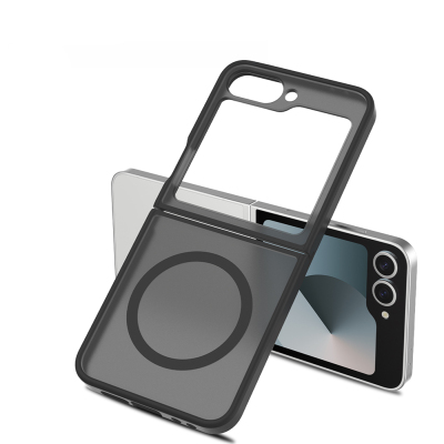 Galaxy Z Flip 7 FE Case with M-Safe Charging and Camera Protection - Zore Lunex Cover - 2