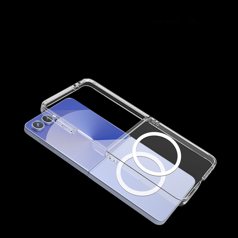 Galaxy Z Flip 7 Kılıf Kamera Korumalı M-safe Sert PC Zore Porto Kapak - 12