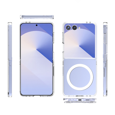 Galaxy Z Flip 7 Kılıf Kamera Korumalı M-safe Sert PC Zore Porto Kapak - 7