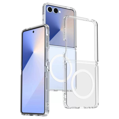 Galaxy Z Flip 7 Kılıf Kamera Korumalı M-safe Sert PC Zore Porto Kapak - 3