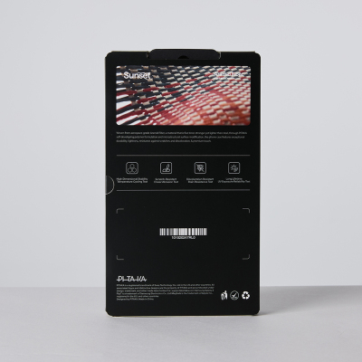 Galaxy Z Flip 7 Kılıf M-safe Şarj Özellikli Aramid Fiber Pitaka Tactile Woven Sunset-Moonrise Serisi Kapak - 16