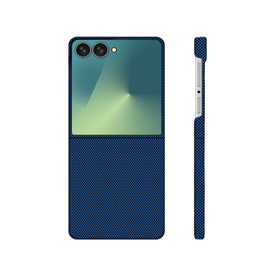 Galaxy Z Flip 7 Kılıf M-Safe Şarj Özellikli Zore Paris Zerre Sert PC Kapak - 4