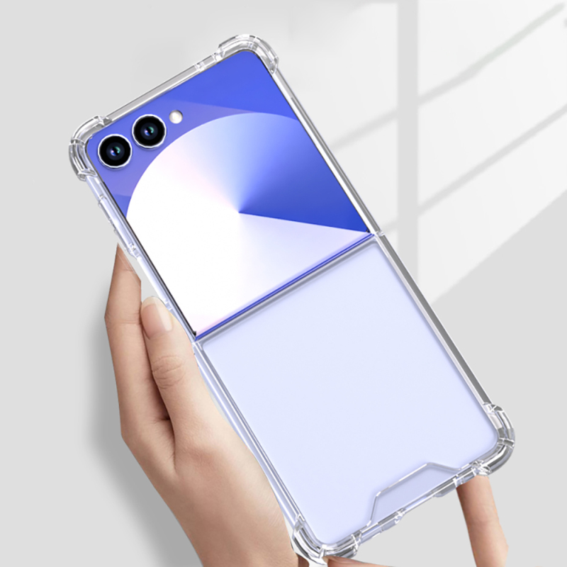 Galaxy Z Flip 7 Kılıf Zore Nitro Anti Shock Silikon - 7