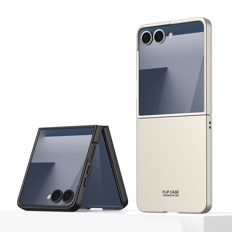 Galaxy Z Flip 7 Kılıf Zore Sert Kıpta Kapak - 9
