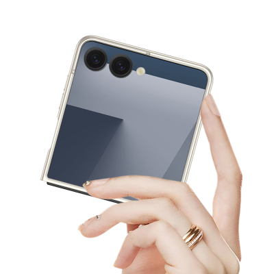 Galaxy Z Flip 7 Kılıf Zore Sert Kıpta Kapak - 11