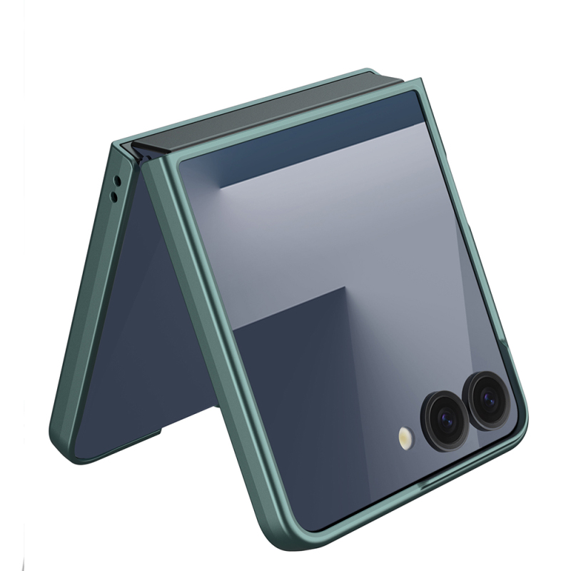 Galaxy Z Flip 7 Kılıf Zore Sert Kıpta Kapak - 13