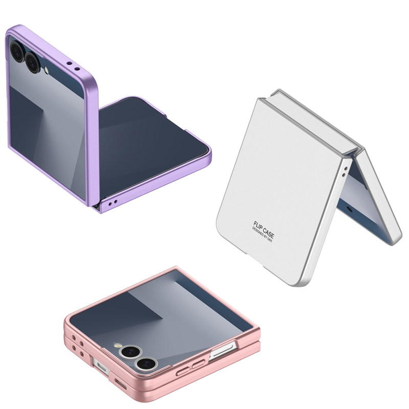Galaxy Z Flip 7 Kılıf Zore Sert Kıpta Kapak - 16