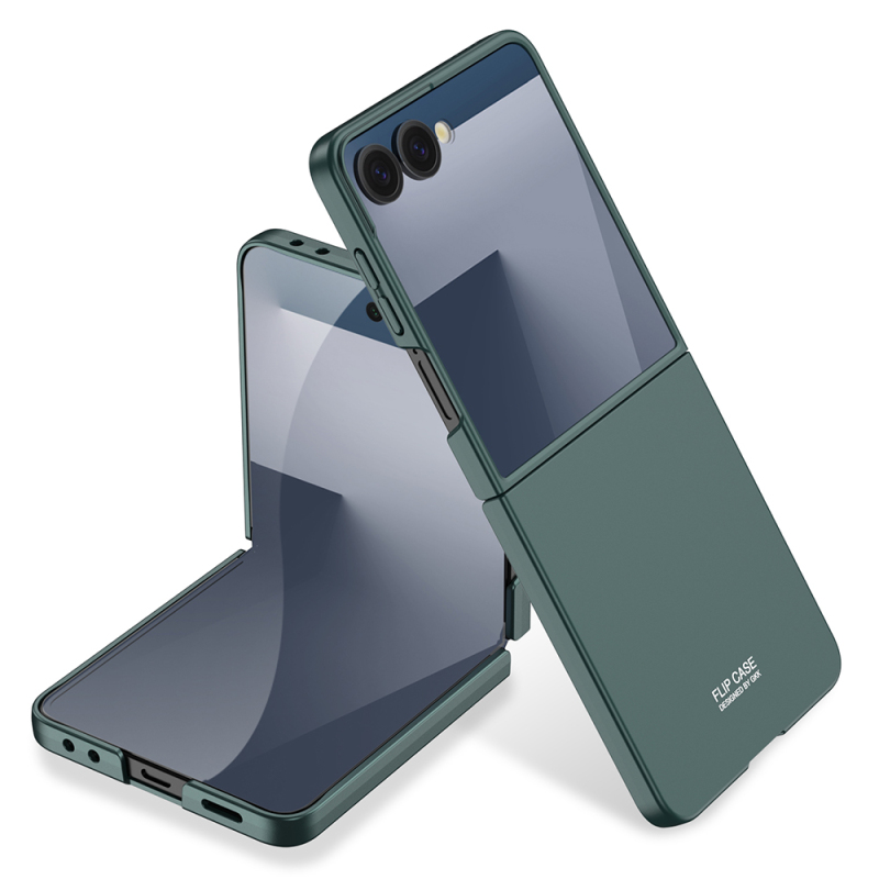 Galaxy Z Flip 7 Kılıf Zore Sert Kıpta Kapak - 1