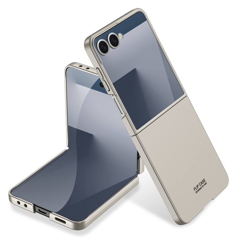 Galaxy Z Flip 7 Kılıf Zore Sert Kıpta Kapak - 6