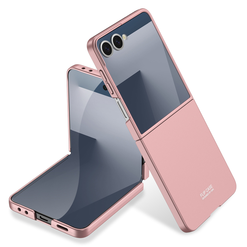 Galaxy Z Flip 7 Kılıf Zore Sert Kıpta Kapak - 4