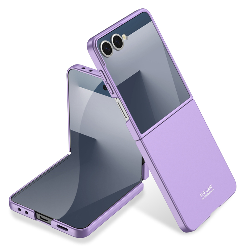 Galaxy Z Flip 7 Kılıf Zore Sert Kıpta Kapak - 5