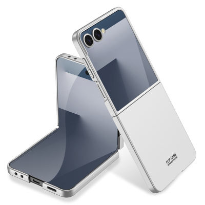 Galaxy Z Flip 7 Kılıf Zore Sert Kıpta Kapak - 7