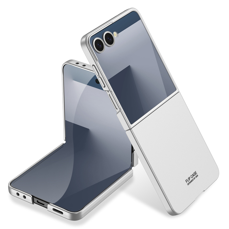 Galaxy Z Flip 7 Kılıf Zore Sert Kıpta Kapak - 7