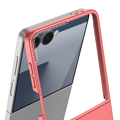 Galaxy Z Flip 7 Kılıf Zore Sert Kıpta Kapak - 14