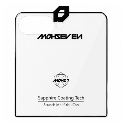 Galaxy Z Flip 7 Mohseven Sapphire Coating 2.5D HD Tempered Glass Screen Protector - 4