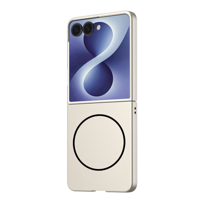 Galaxy Z Flip 8 Case Wireless Charging Zore Kıpta M-safe Cover - 5