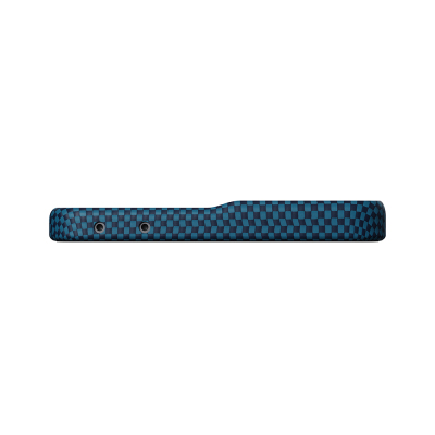 Galaxy Z Flip 8 Kılıf M-safe Şarj Özellikli Aramid Karbon Fiber Pitaka Tactile Woven Sunset-Moonrise Serisi Kapak - 7