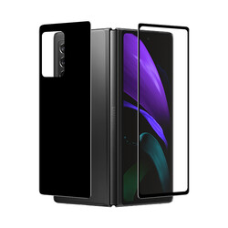 Galaxy Z Fold 2 Zore Front and Back 5D Full Sticky Tempered Screen Protector - 5