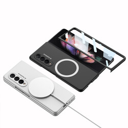 Galaxy Z Fold 3 Case Zore Kıpta Magsafe Cover with Wireless Charging - 8