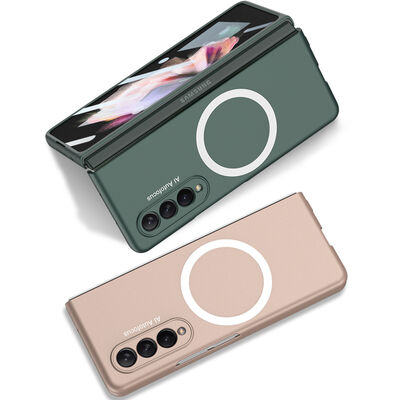 Galaxy Z Fold 3 Case Zore Kıpta Magsafe Cover with Wireless Charging - 9