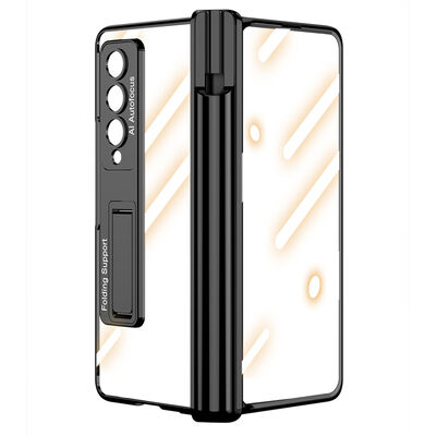 Galaxy Z Fold 4 Case Zore Kıpta Stand Pen Compartment Cover - 5