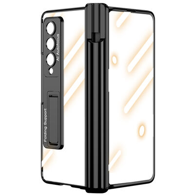 Galaxy Z Fold 4 Case Zore Kıpta Stand Pen Compartment Cover - 8
