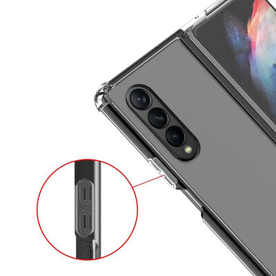 Galaxy Z Fold 4 Kılıf Zore Nitro Anti Shock Silikon - 7