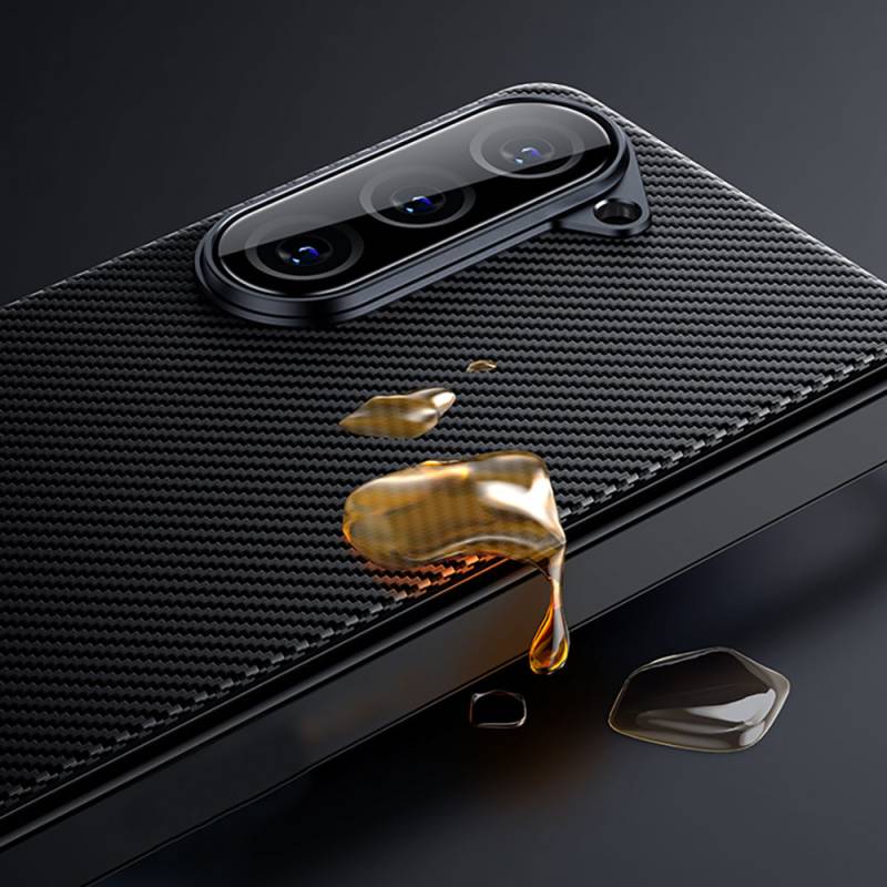 Galaxy Z Fold 5 Benks Combo Triple Accessory Set (600D Kevlar Cover + Corning Screen Protector + Camera Lens Protector) - 11