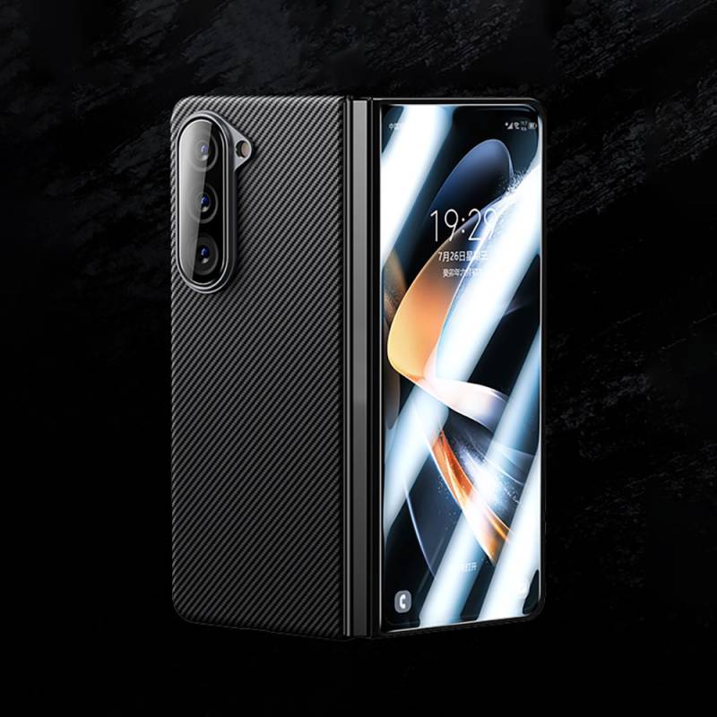 Galaxy Z Fold 5 Benks Combo Triple Accessory Set (600D Kevlar Cover + Corning Screen Protector + Camera Lens Protector) - 12