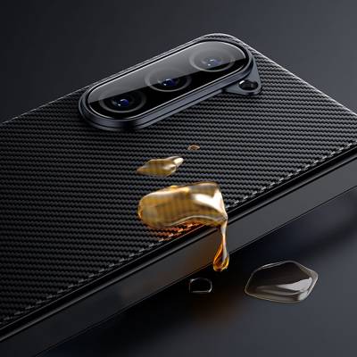 Galaxy Z Fold 5 Benks Combo Üçlü Aksesuar Seti (600D Kevlar Kapak + Corning Ekran Koruyucu + Kamera Lens Koruyucu) - Thumbnail