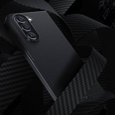 Galaxy Z Fold 5 Case Carbon Fiber Benks Essential 600D Kevlar Cover with Magsafe - 8