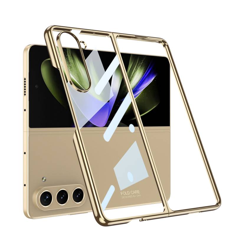 Galaxy Z Fold 5 Case Zore Full Glass Kıpta Cover - 11