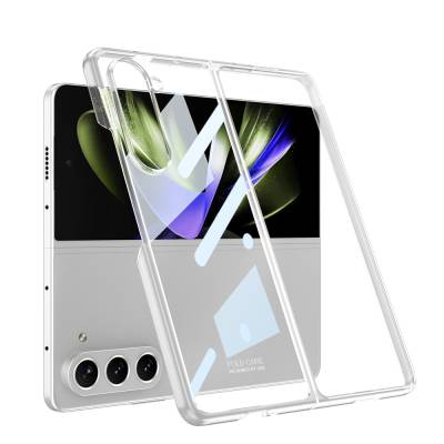 Galaxy Z Fold 5 Case Zore Full Glass Kıpta Cover - 8