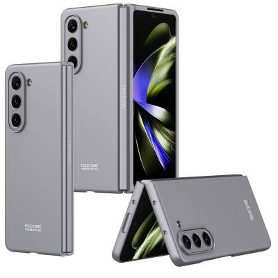 Galaxy Z Fold 5 Case Zore Hard Kipta Cover - 1