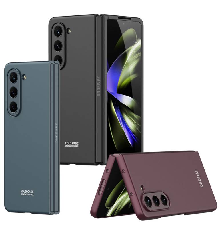 Galaxy Z Fold 5 Case Zore Hard Kipta Cover - 2