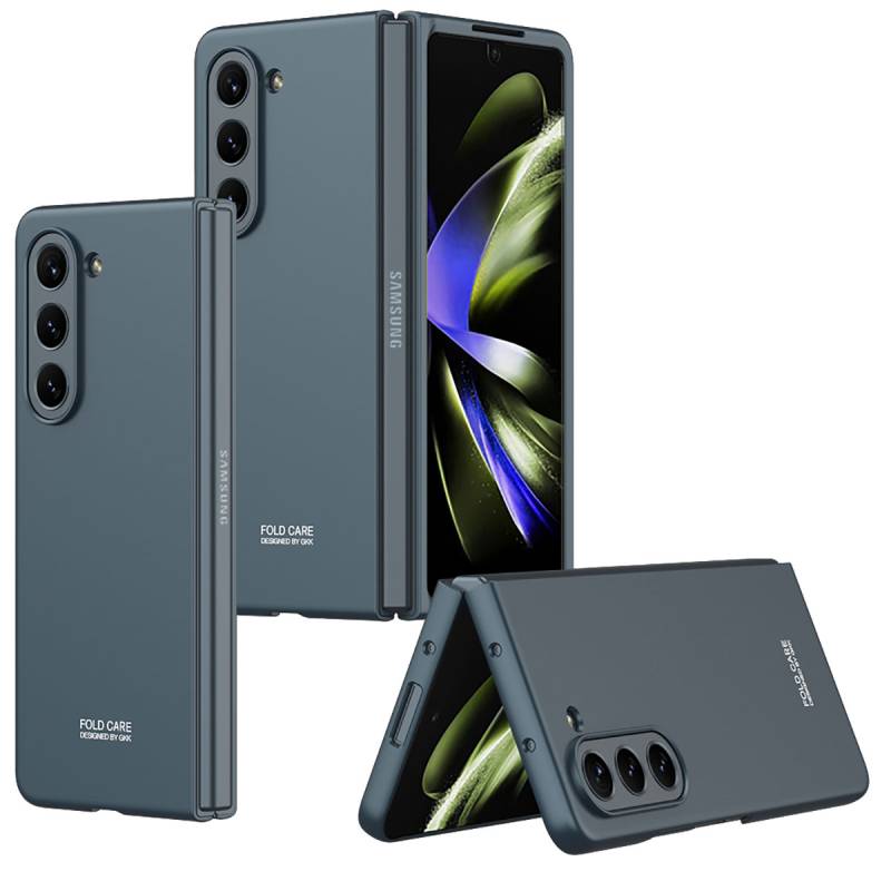 Galaxy Z Fold 5 Case Zore Hard Kipta Cover - 17