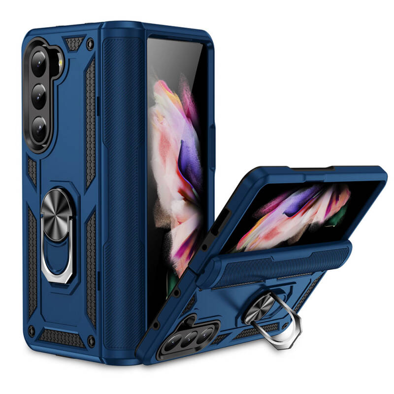 Galaxy Z Fold 5 Case Zore Vega Cover - 9