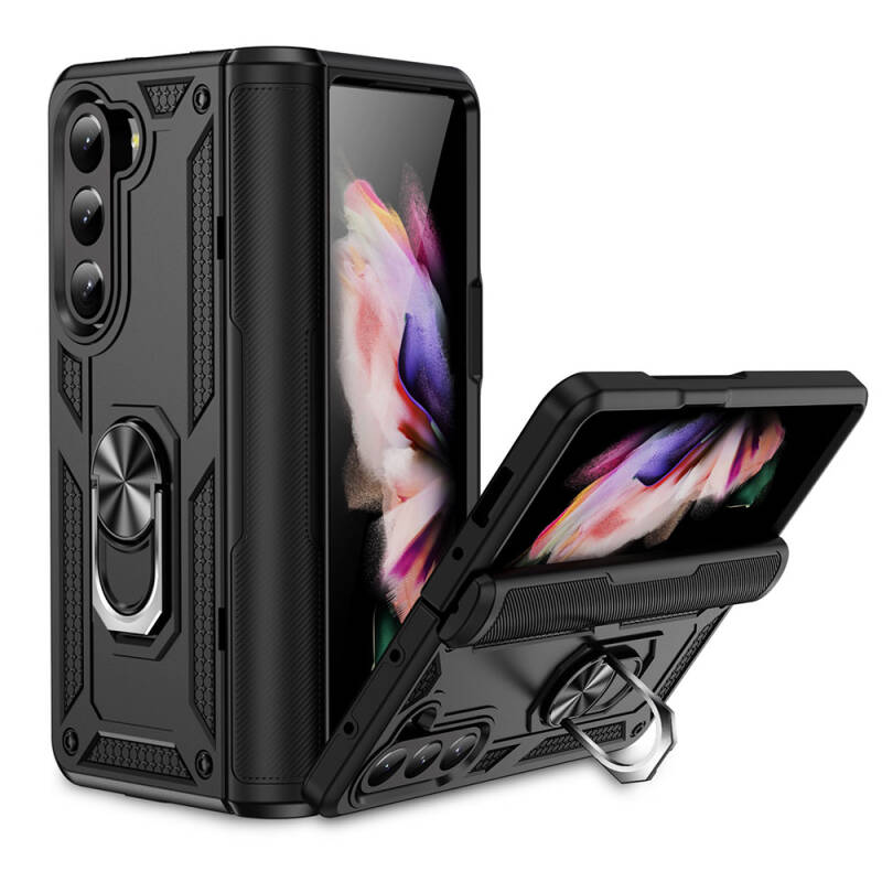 Galaxy Z Fold 5 Case Zore Vega Cover - 10