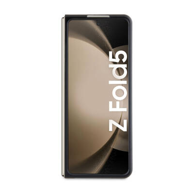 Galaxy Z Fold 5 Kılıf Lacoste Orjinal Lisanslı PU Pike Desenli Arka Yüzey İkonik Timsah Dokuma Logolu Kapak - 5