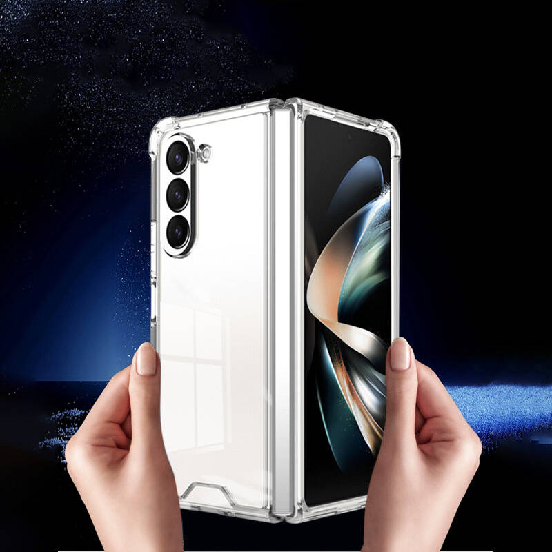 Galaxy Z Fold 5 Kılıf Zore Nitro Anti Shock Silikon - 2