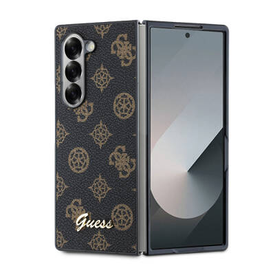 Galaxy Z Fold 6 Case Guess Original Licensed Peony Script Cover - 1