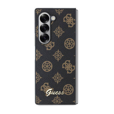 Galaxy Z Fold 6 Case Guess Original Licensed Peony Script Cover - 2