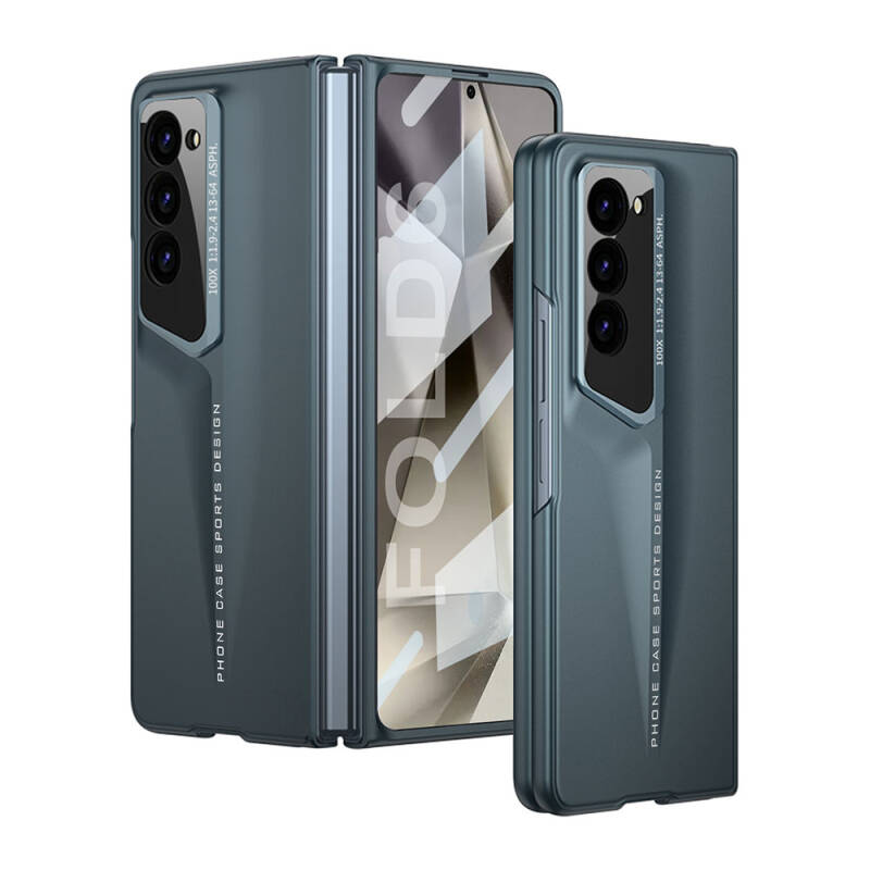 Galaxy Z Fold 6 Case Ultra Thin Camera Protected Hard Rubber Zore Procase Cover - 4