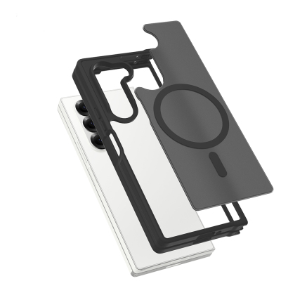 Galaxy Z Fold 6 Case with M-Safe Charging and Camera Protection - Zore Lunex Cover - 5