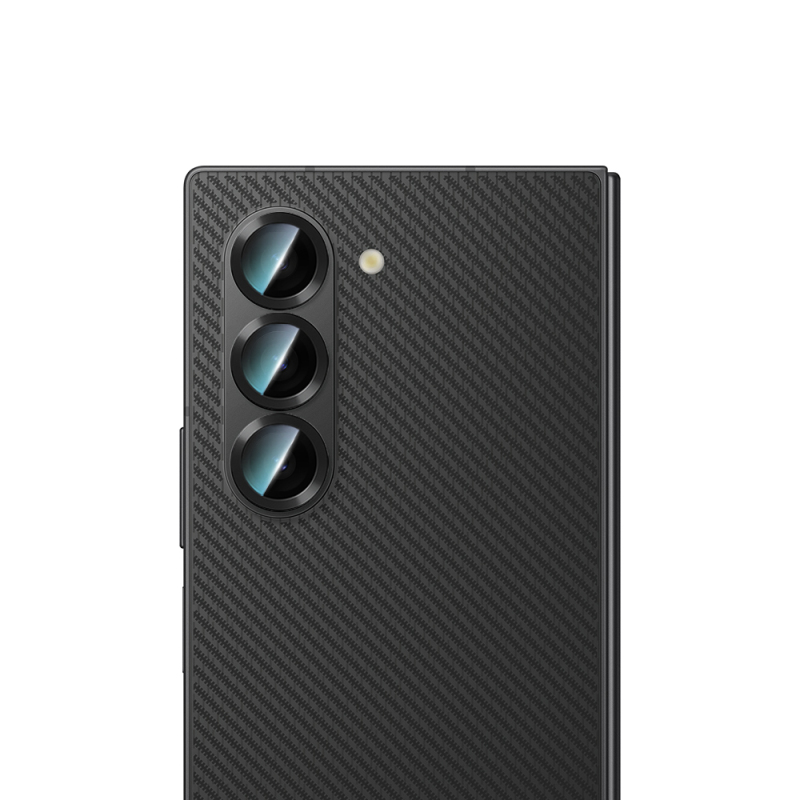 Galaxy Z Fold 6 CaseWorld Alloy Series Oleophobic Anti-Reflective Camera Lens Protector - 3