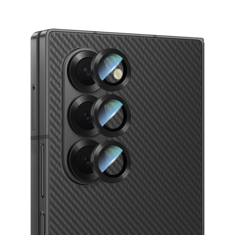 Galaxy Z Fold 6 CaseWorld Alloy Serisi Oleofobik Anti Reflective Kamera Lens Koruyucu - 9
