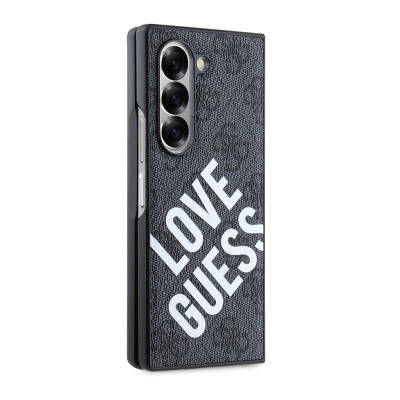 Galaxy Z Fold 6 Kılıf Guess Orjinal Lisanslı Love Guess Printing Kapak - 5