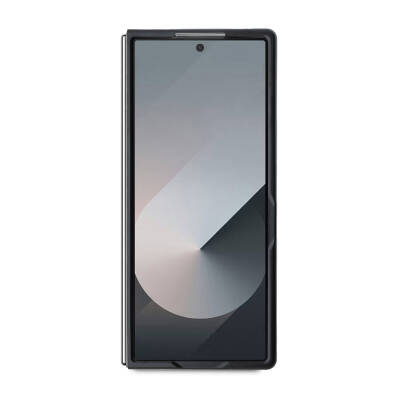 Galaxy Z Fold 6 Kılıf Guess Orjinal Lisanslı Saffiano Metal Logo Kapak - 4